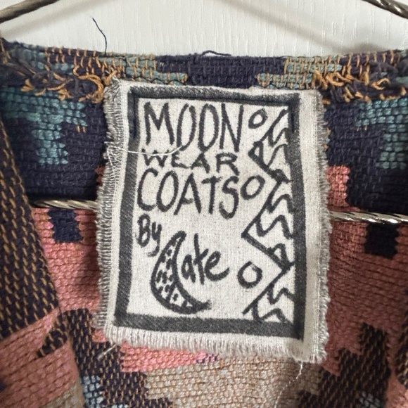 Unique Tribal Boho inspired jacket, size XS, Moonwear Coats by Kate - Picture 3 of 10